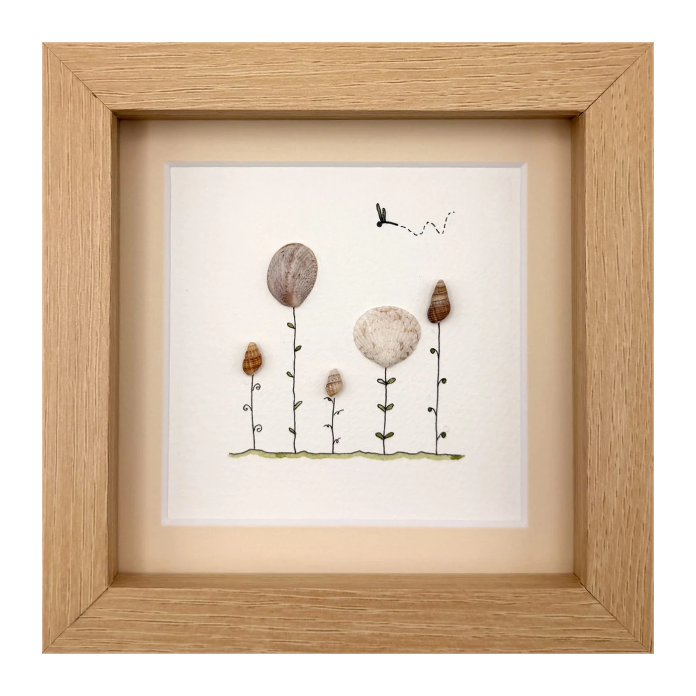 Shell flowers, second version