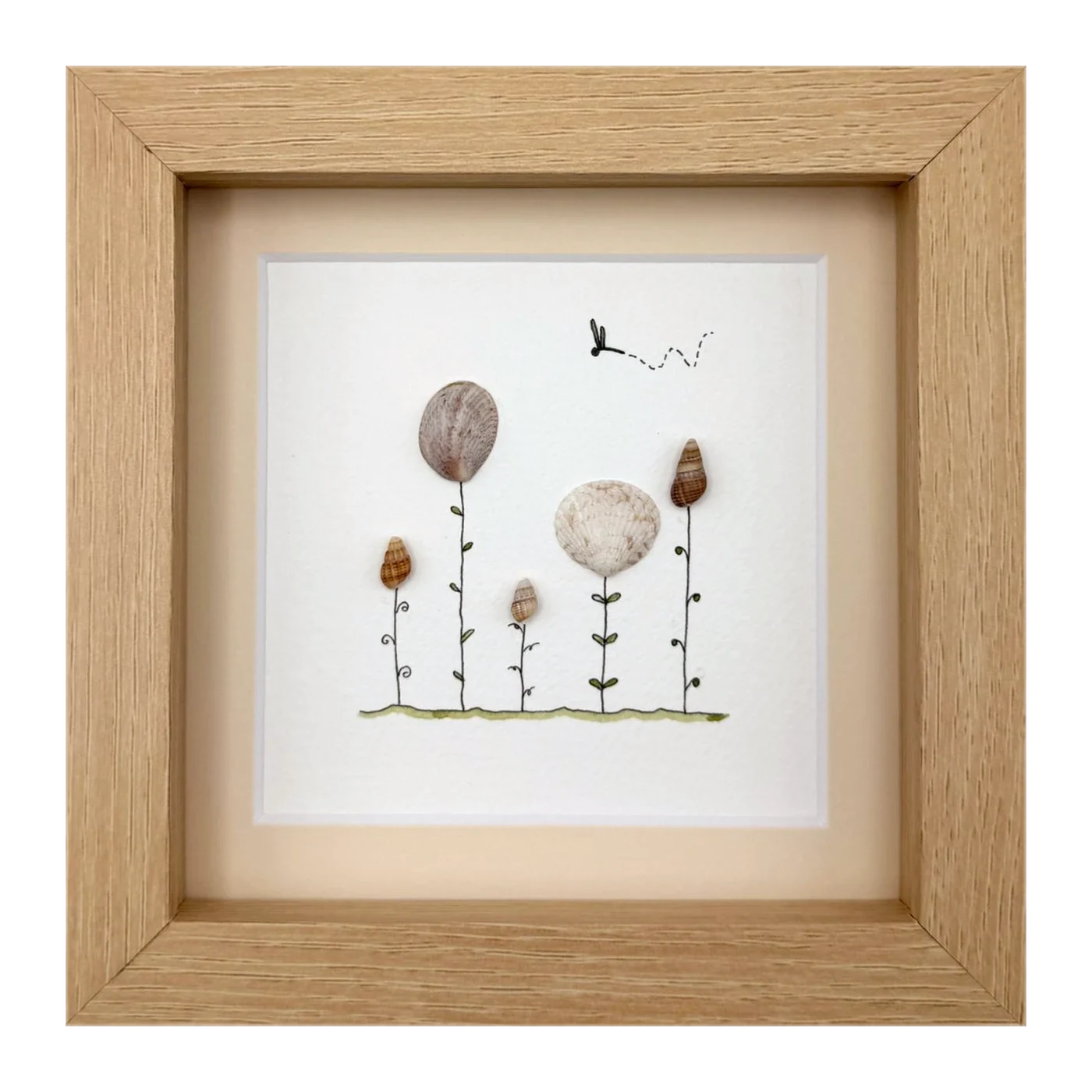 Shell flowers, second version